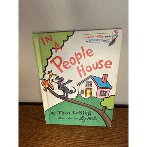 In a people house Theo Lesieg vintage children’s picture book Dr. Seuss